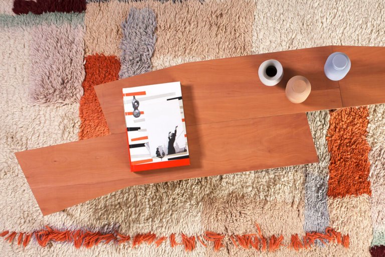 Ray-modular-side-table-in full natural wood variable composition of small tables limited edition design by jacobsroom
