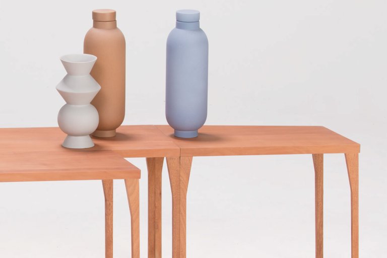 Ray-modular-side-table-in full natural wood variable composition of small tables limited edition design by jacobsroom