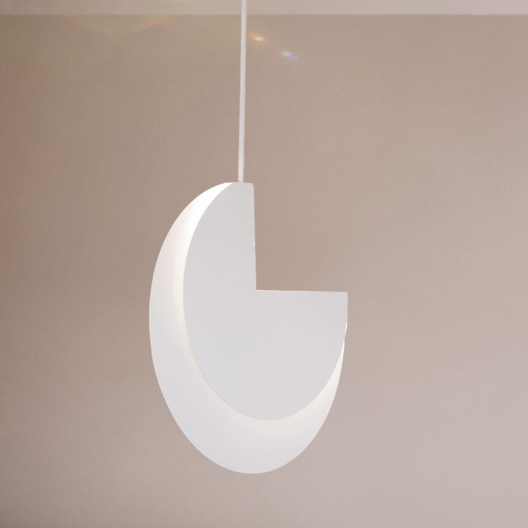 Gemini-I-ceiling-lamp chandelier led suspension-limited edition design contemporary minimal white by-jacobsroom