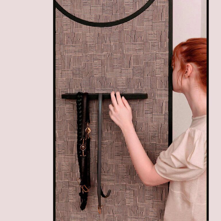 Interior decor of the O cabinet for Metaphores Paris Hermes by jacobsroom