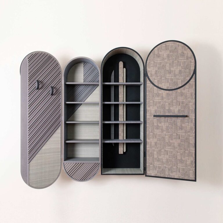 Hermes home decor Wall cabinet O for Milan Design Week by jacobsroom
