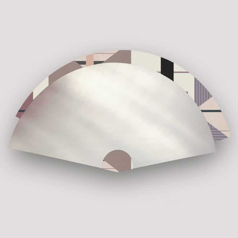 Maiohgi wall decor mirror in limited contemporary Bauhaus edition designed by jacobsroom studio, Rome
