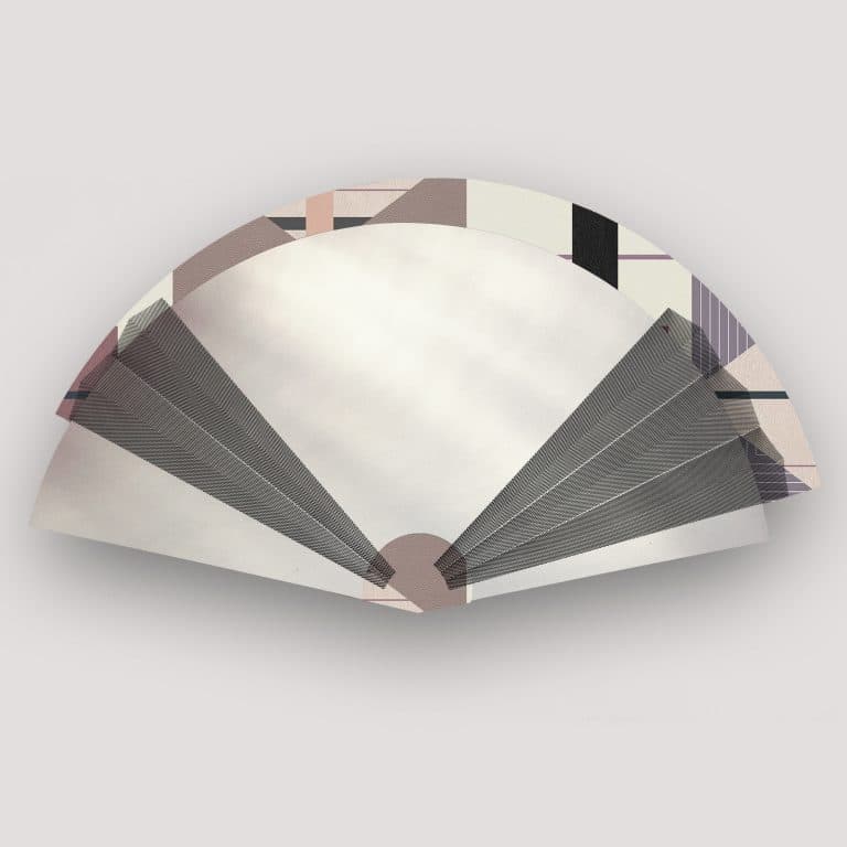 Maiohgi wall decor mirror in limited contemporary Bauhaus edition designed by jacobsroom studio, Rome